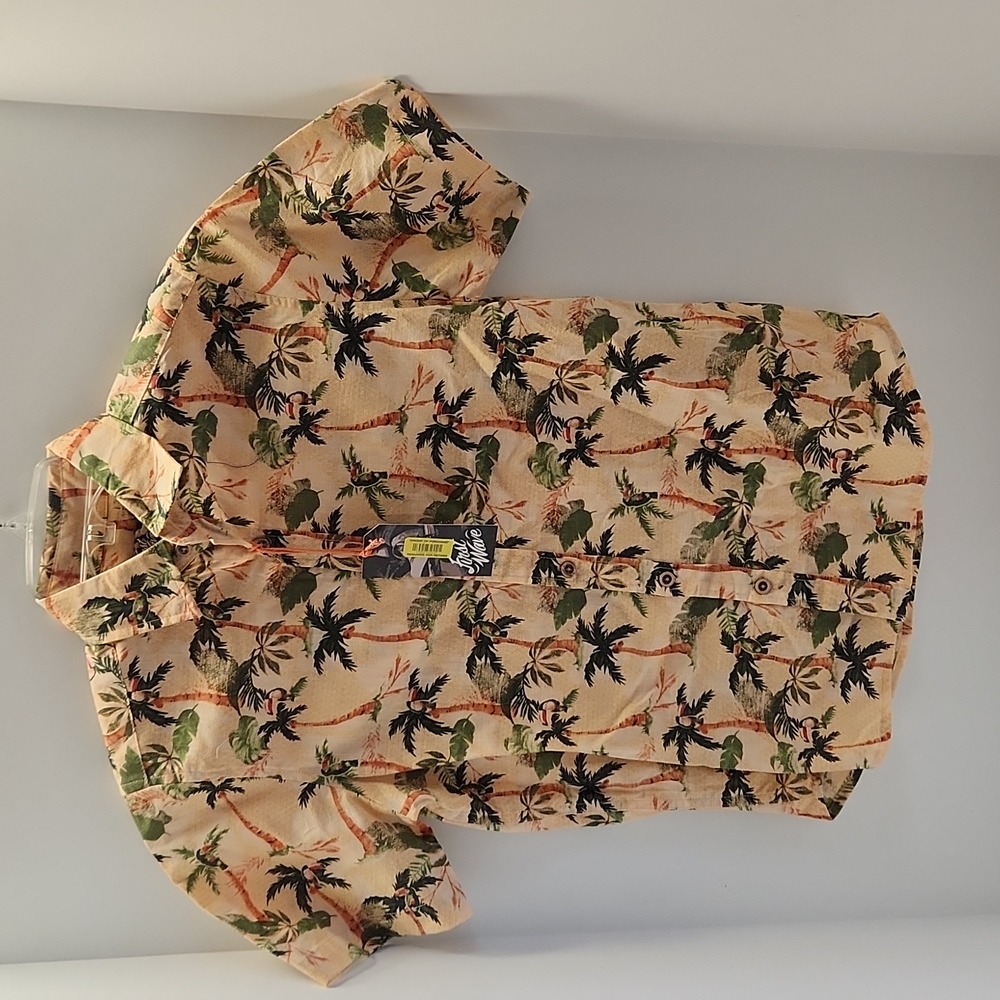 First Wave Button Down Shirt Size  10/12